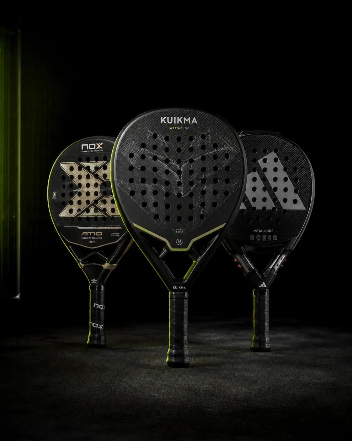 Padelracket testen: Kuikma, Nox en Adidas rackets vergelijken voor aankoop