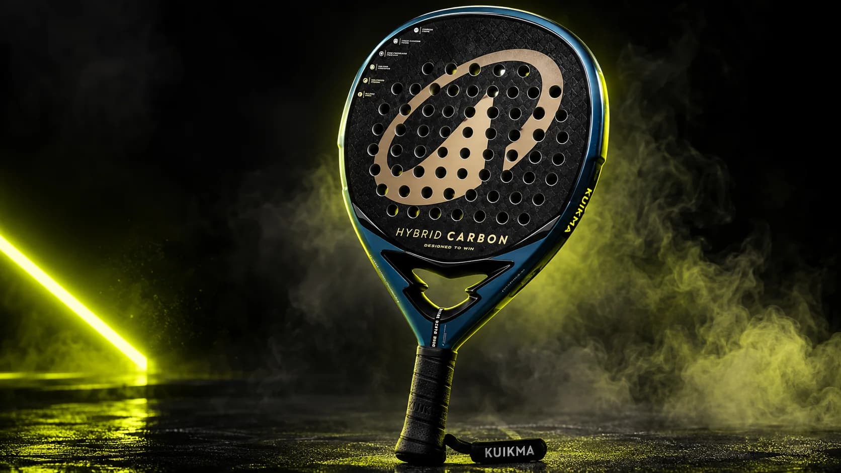 Kuikma PR Hybrid Carbon Coki Nieto padelracket getest door Racketkopen.nl