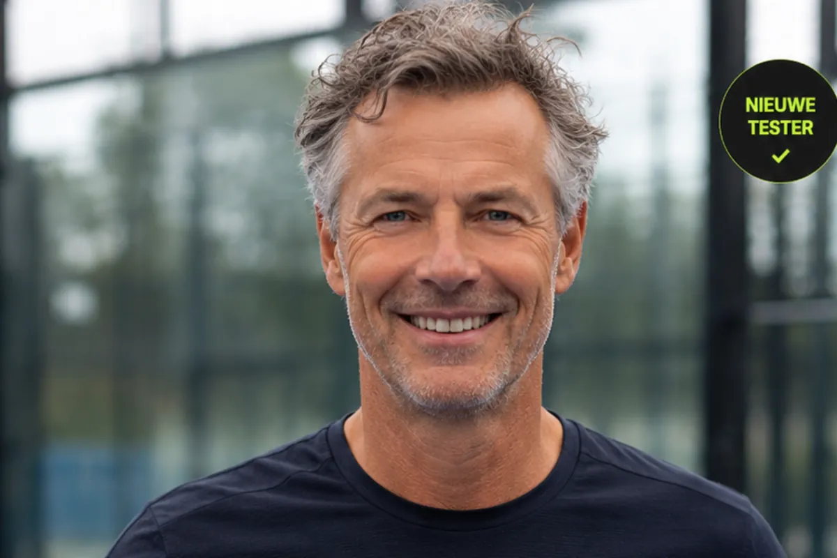 Tim, padeltester bij Racketkopen